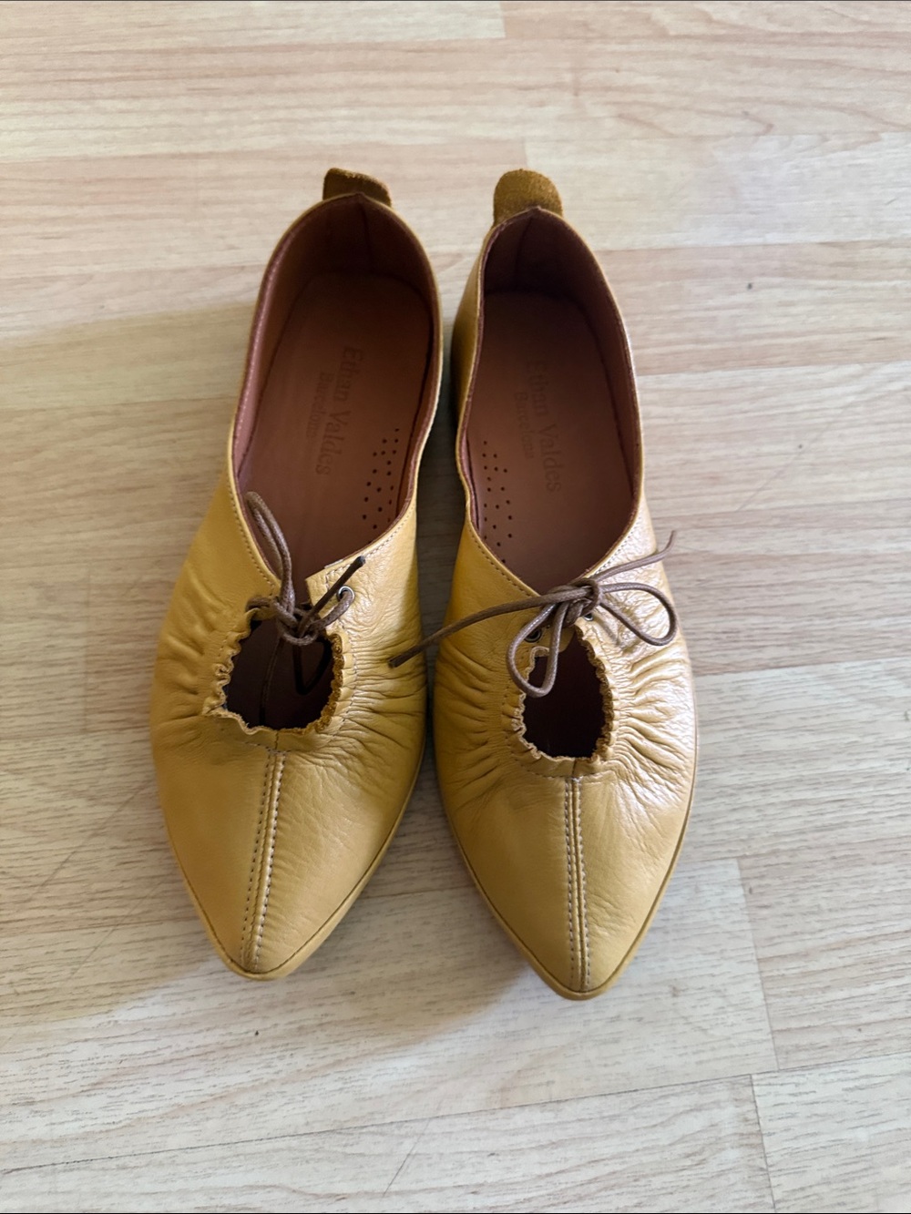 Ethan Valdes Leather flats